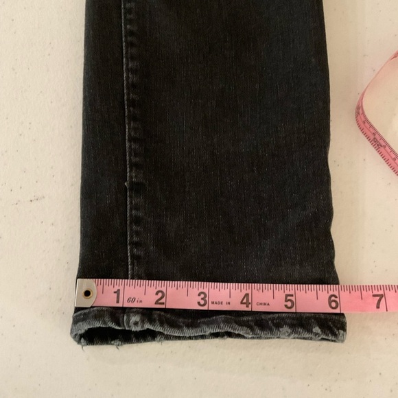 American Eagle Slim Fit Airflex+ Denim Jeans Distressed Black Men’s Size 30x32 - Picture 14 of 16